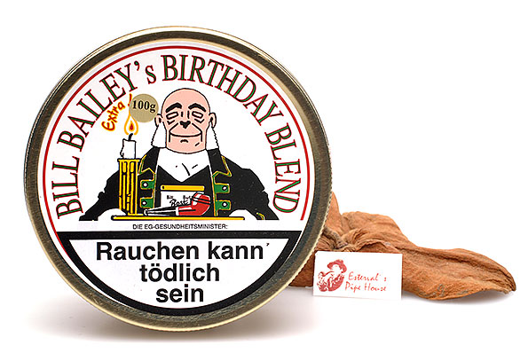 Bill Bailey´s Birthday Blend Pfeifentabak 100g Dose  Bill Bailey´s Birthday Blend Pfeifentabak 100g Dose